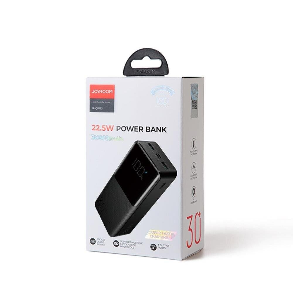 Joyroom power bank 30000mAh 22.5W PD QC3.0 AFC black (JR-QP193) - imagine 5