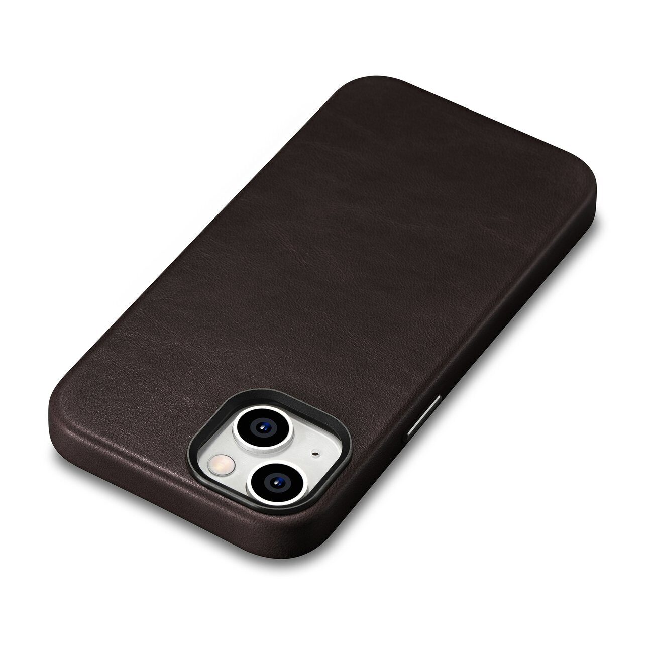 iCarer Oil Wax Premium Leather Case iPhone 14 Plus Magnetic Leather Case with MagSafe Brown (WMI14220703-BN) - imagine 9