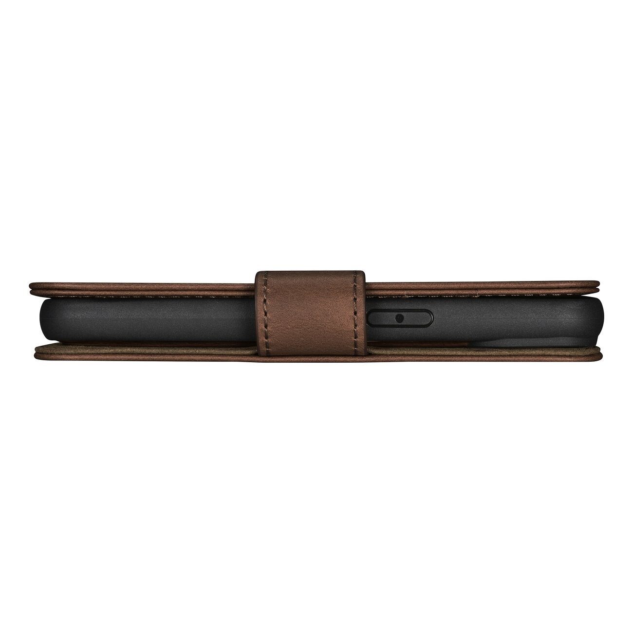 iCarer Oil Wax Wallet Case 2in1 Cover iPhone 14 Plus Anti-RFID Leather Flip Case Brown (WMI14220723-BN) - imagine 3