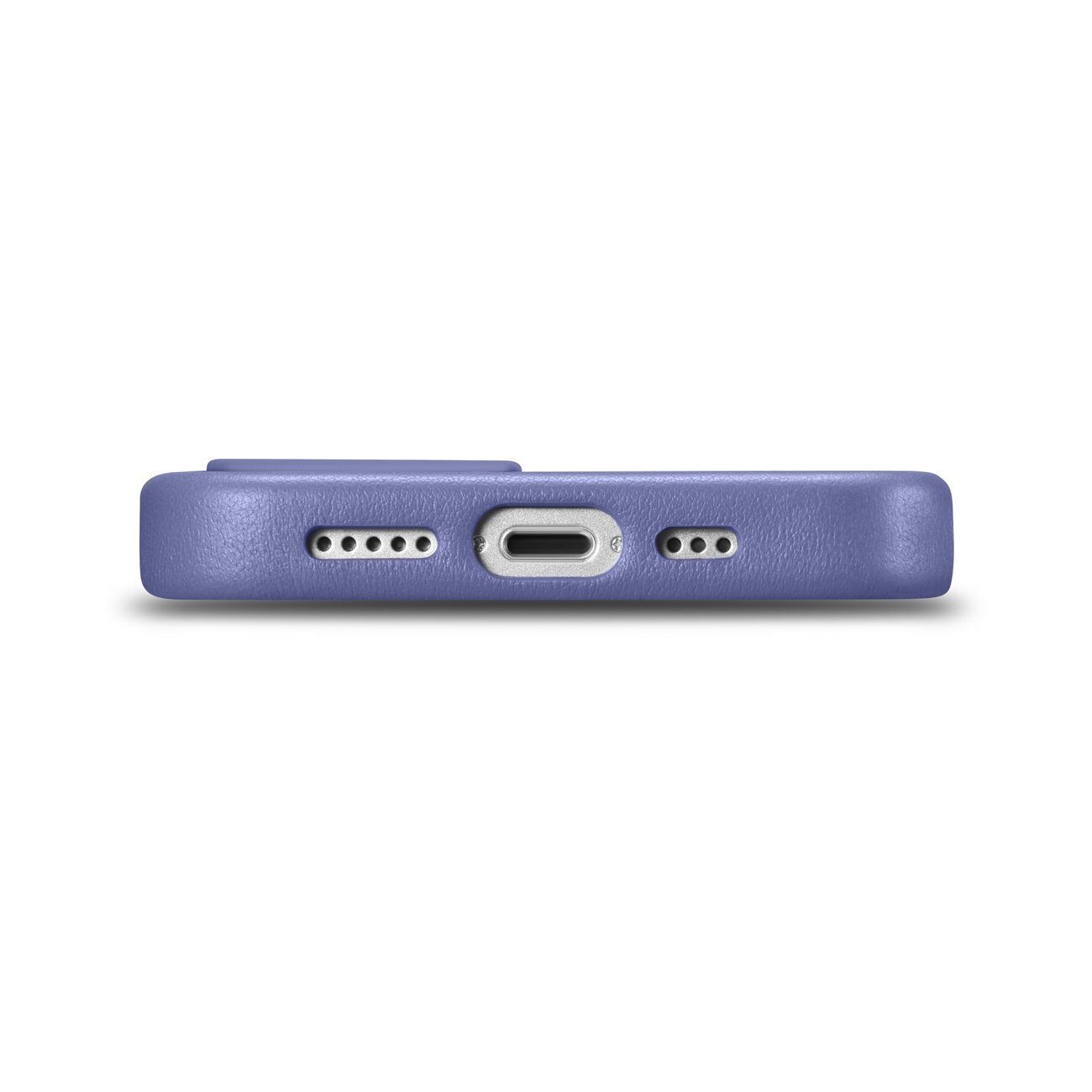 iCarer Case Leather Cover Genuine Leather iPhone 14 Plus Light Purple (MagSafe Compatible) - imagine 4