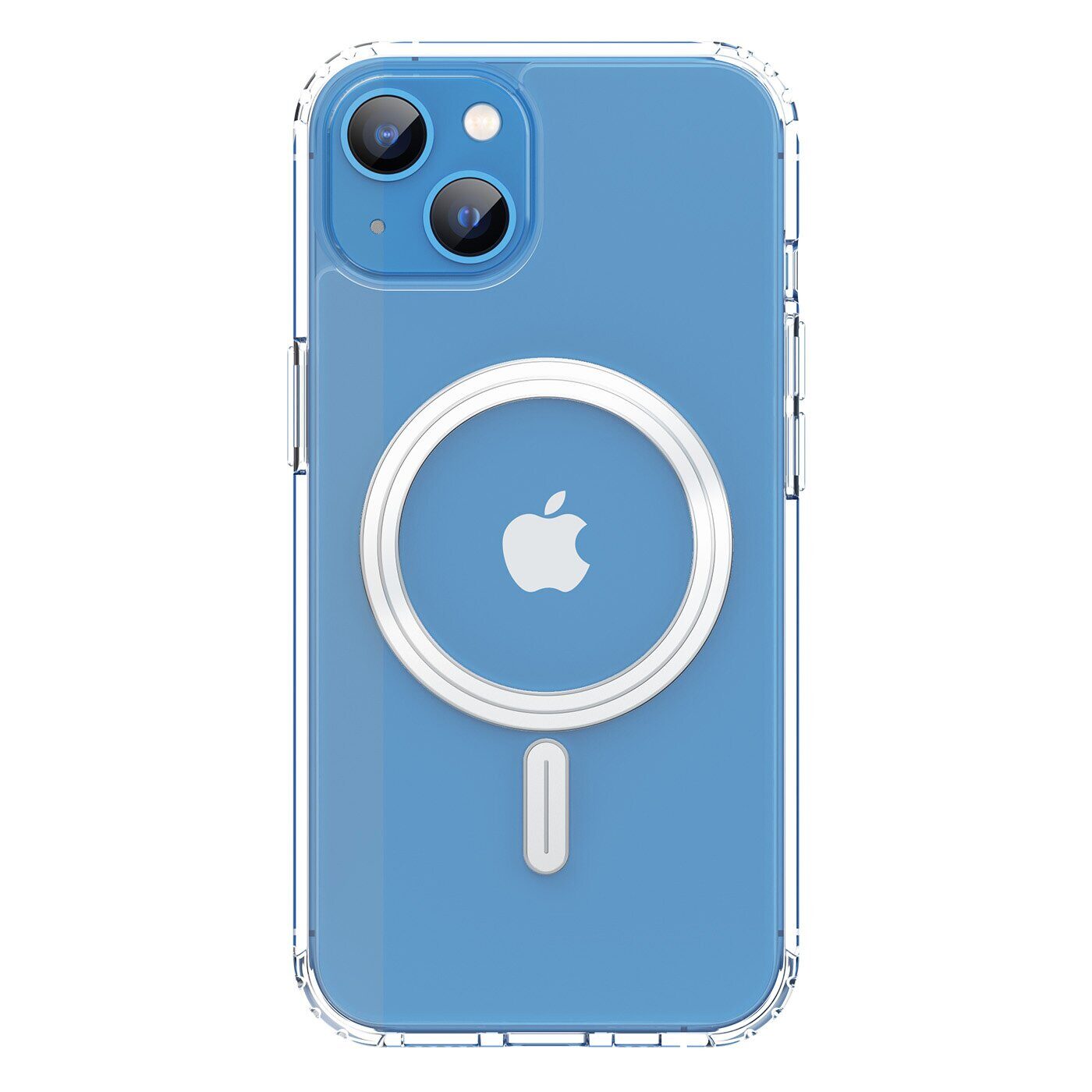 Dux Ducis Clin magnetic case for iPhone 14 Plus compatible with MagSafe transparent - imagine 3