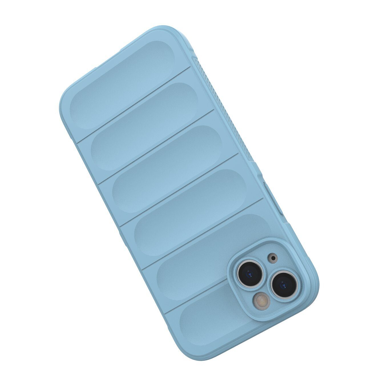 Magic Shield Case case for iPhone 14 Plus flexible armored case light blue - imagine 2