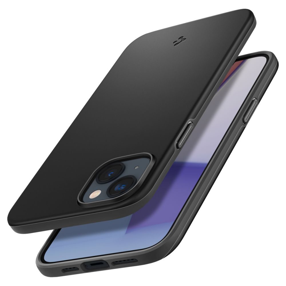 Spigen Thin Fit iPhone 14 Plus Case - Black - imagine 6