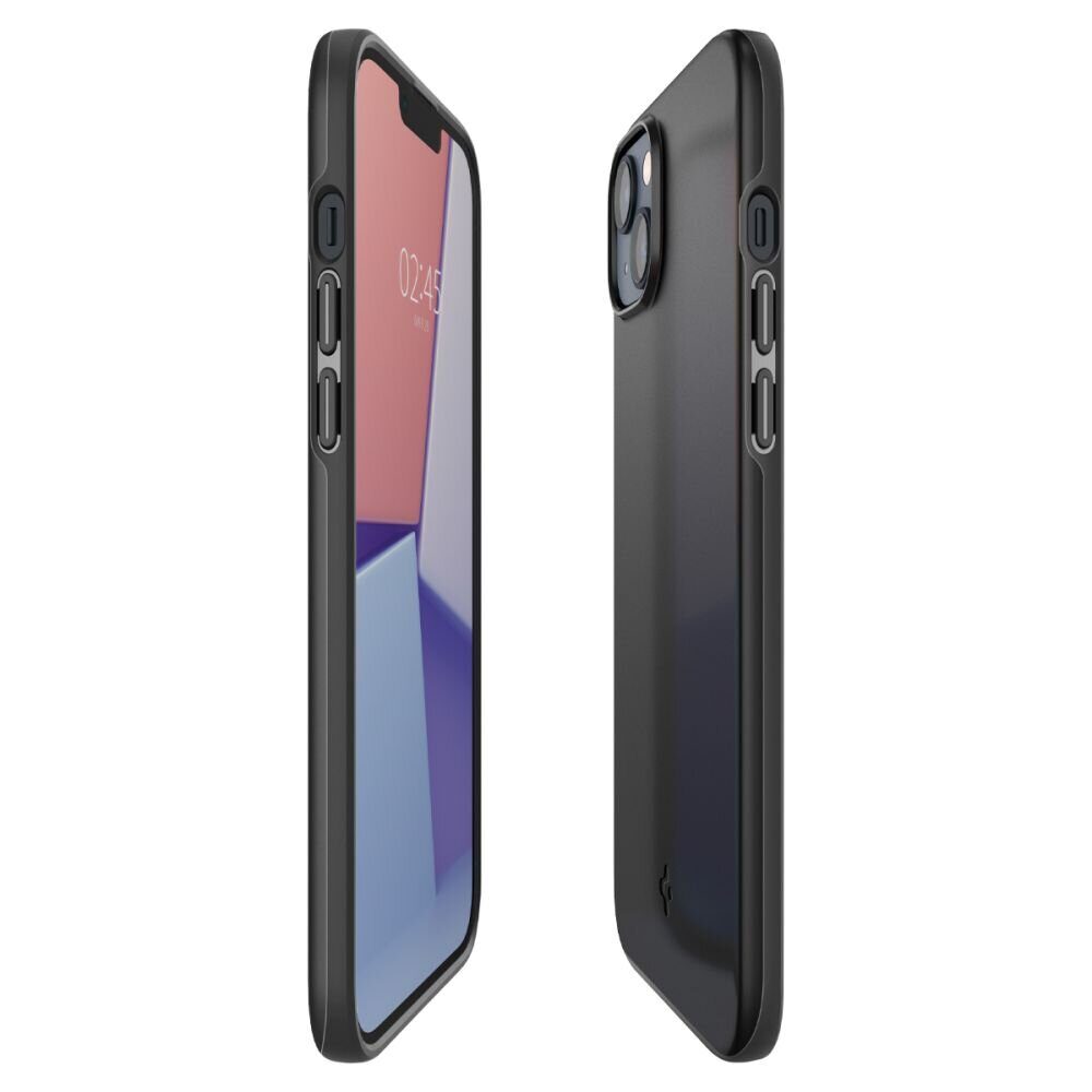 Spigen Thin Fit iPhone 14 Plus Case - Black - imagine 7