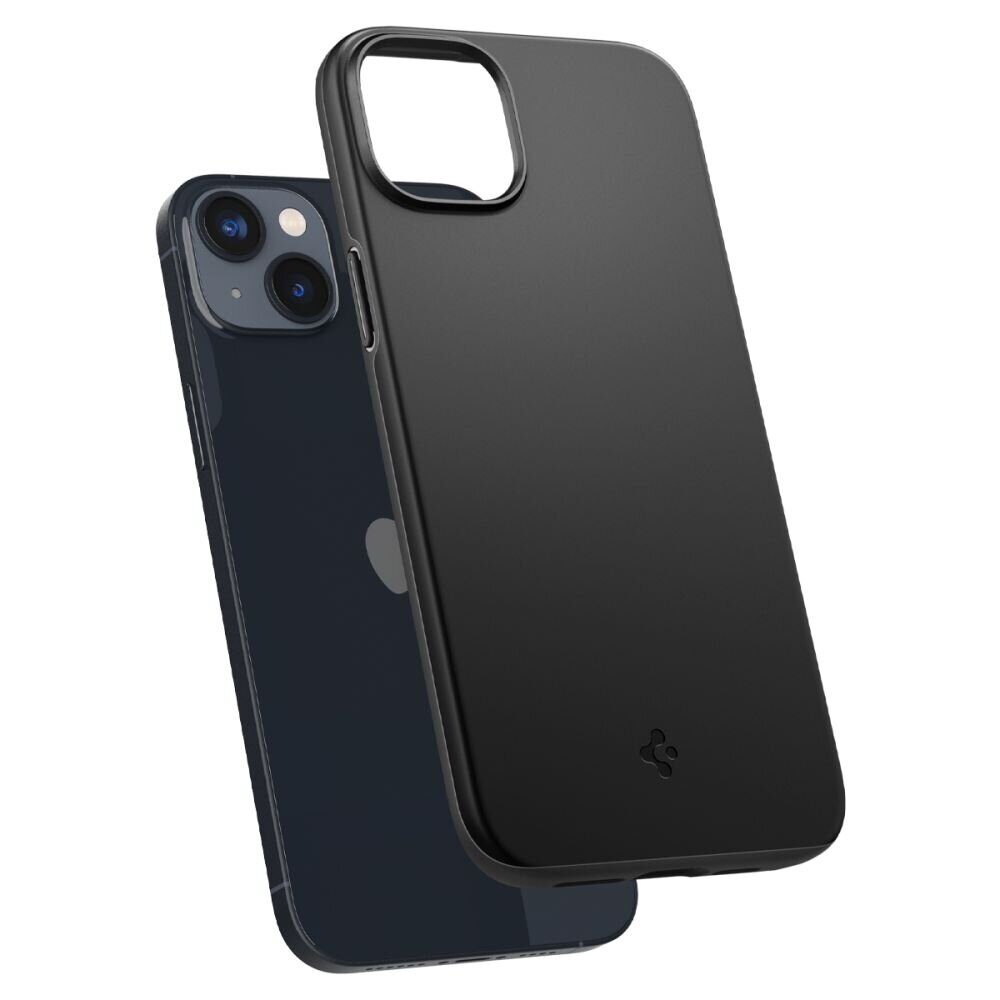 Spigen Thin Fit iPhone 14 Plus Case - Black - imagine 8