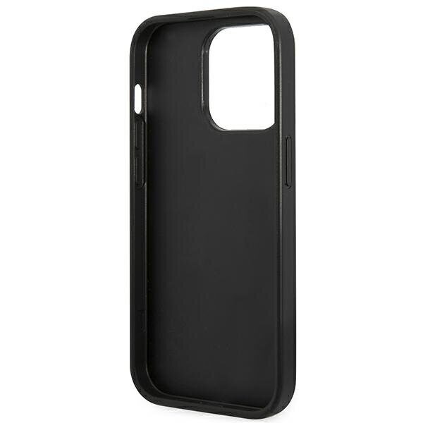 Guess GUHCP14XG4GLGR iPhone 14 Pro Max 6.7" grey/grey hard case 4G Stripe Collection - imagine 7