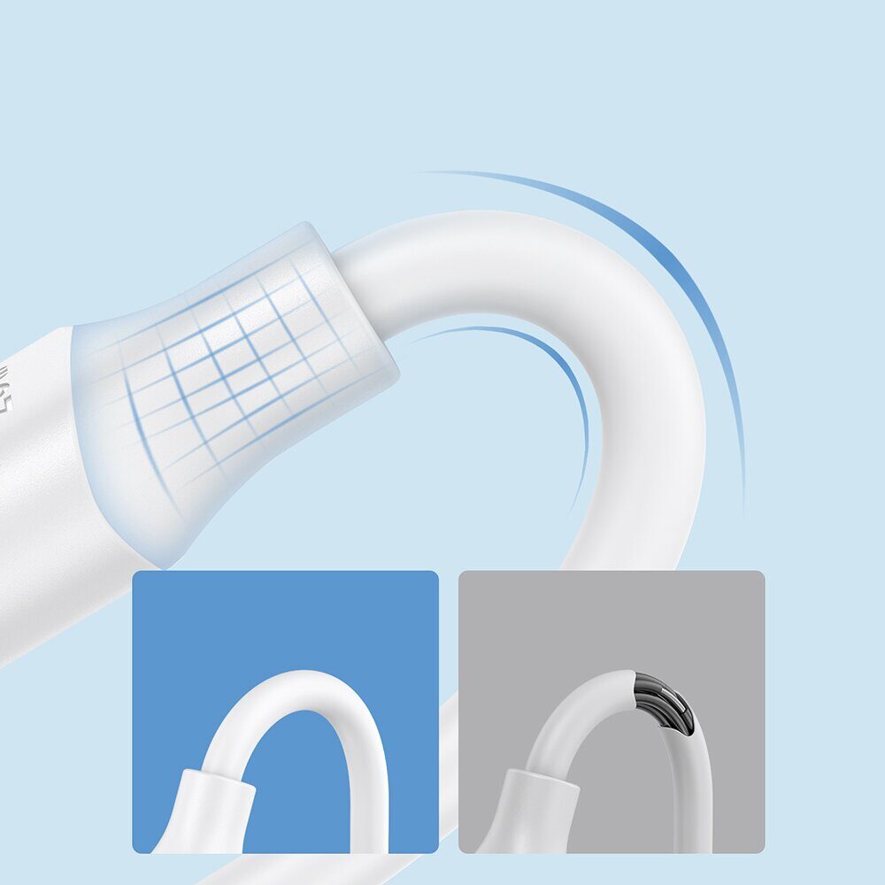 Joyroom Long-Lasting Series A9 USB-A / Lightning 2.4A cable 1m - white - imagine 4