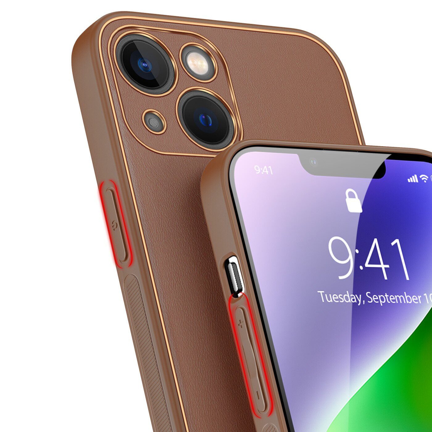 Dux Ducis Yolo Apple iPhone 14 Plus Brown - imagine 7