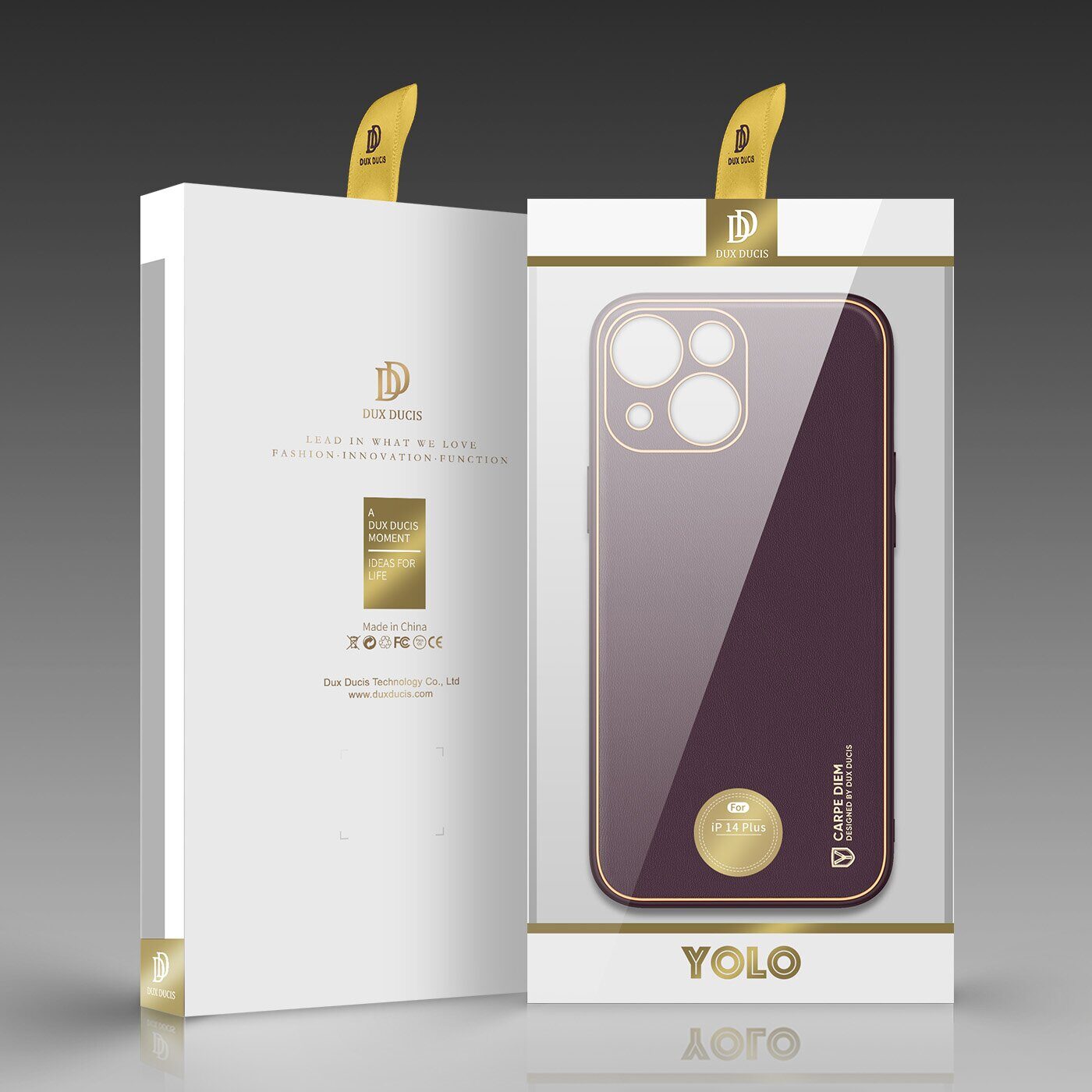 Dux Ducis Yolo Apple iPhone 14 Plus Purple - imagine 5