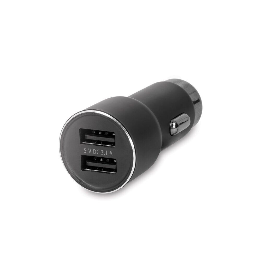 Forever CC-04 car charger 2x USB 3.1A black - imagine 4
