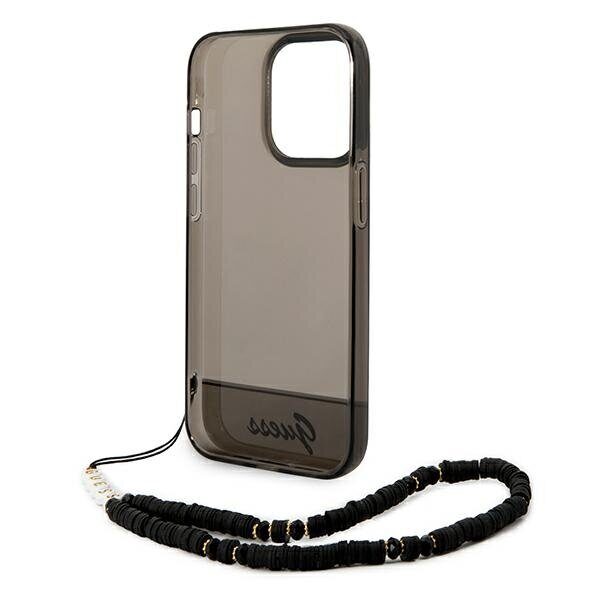 Guess GUHCP14XHGCOHK iPhone 14 Pro Max 6,7 "black / black hardcase Translucent Pearl Strap - imagine 6
