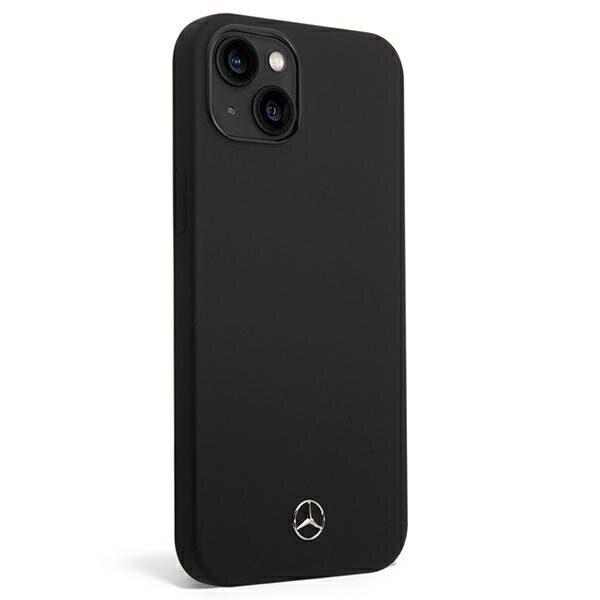 Mercedes Silicone Line MagSafe case for iPhone 14 Plus - black - imagine 3