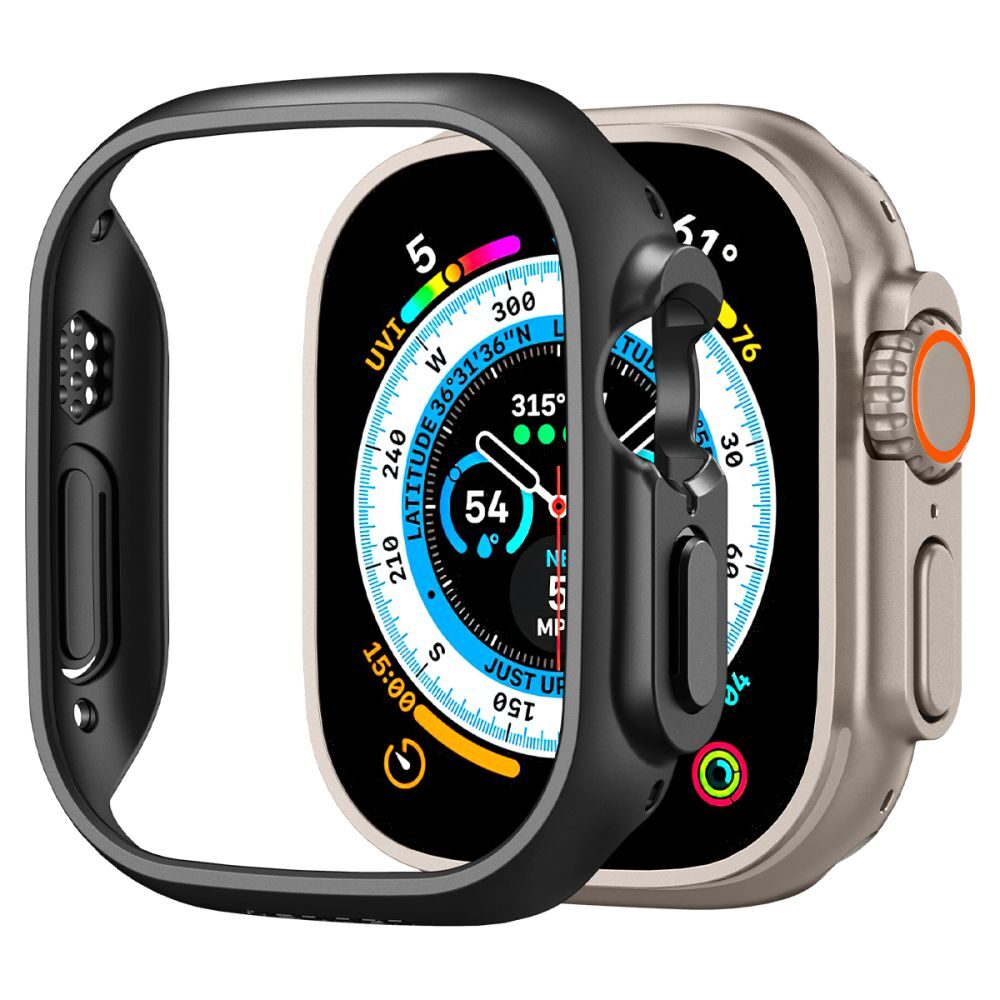 Spigen Thin Fit Case for Apple Watch Ultra (49mm) - Black - imagine 2