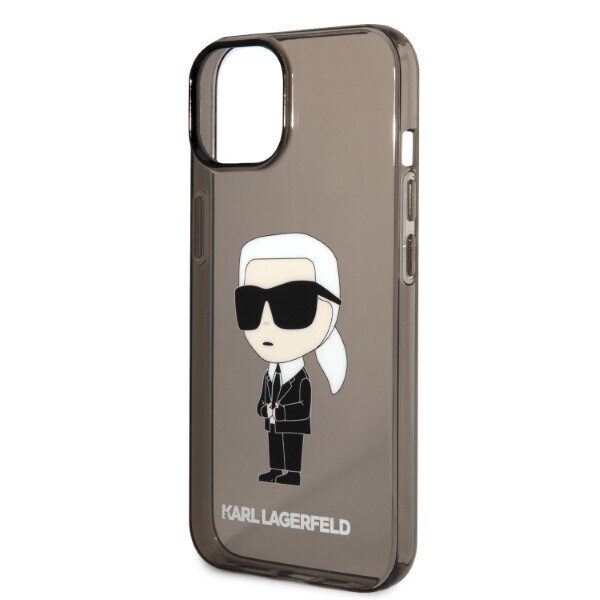 Karl Lagerfeld Ikonik Karl case for iPhone 14 Plus - black - imagine 6