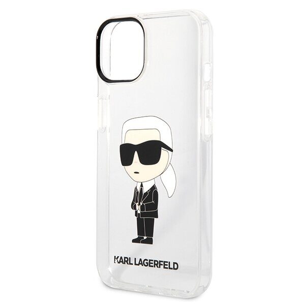 Karl Lagerfeld Ikonik Karl case for iPhone 14 Plus - transparent - imagine 6