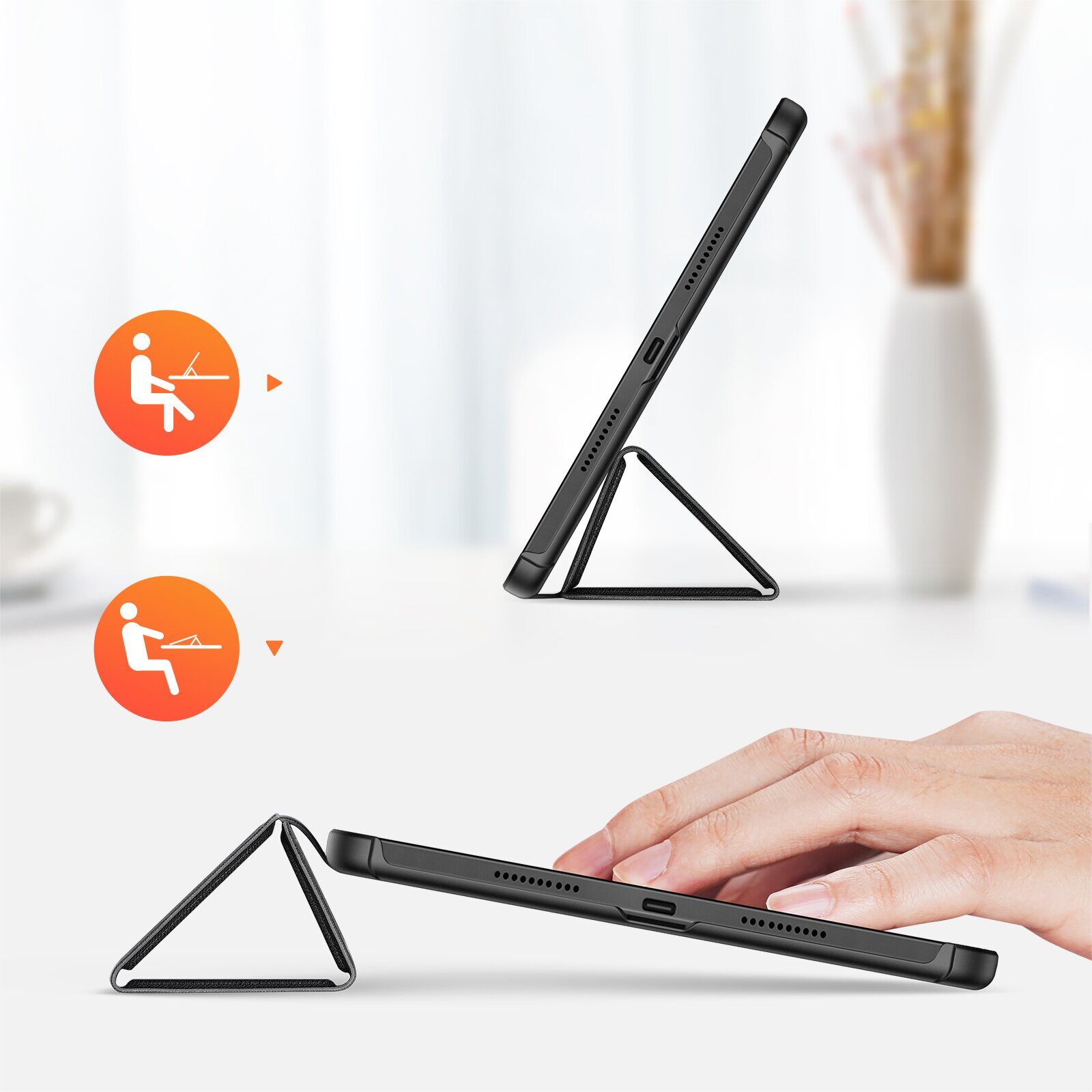 Dux Ducis Domo case for Huawei MatePad Pro 11'' (2022) smart cover stand black - imagine 3