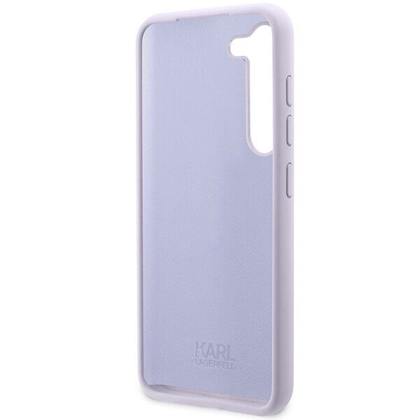 Karl Lagerfeld KLHCS23MSNIKBCU S23+ S916 hardcase purple/purple Silicone Ikonik - imagine 7