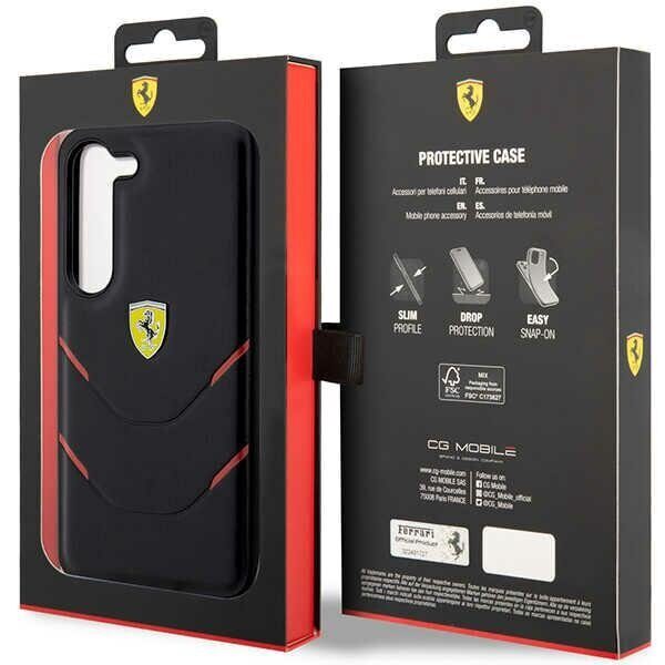 Ferrari FEHCS23SPBAK S23 S911 black/black hardcase Hot Stamp Lines - imagine 8