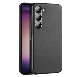 Dux Ducis Grit case for Samsung Galaxy S23+ elegant case made of artificial leather black