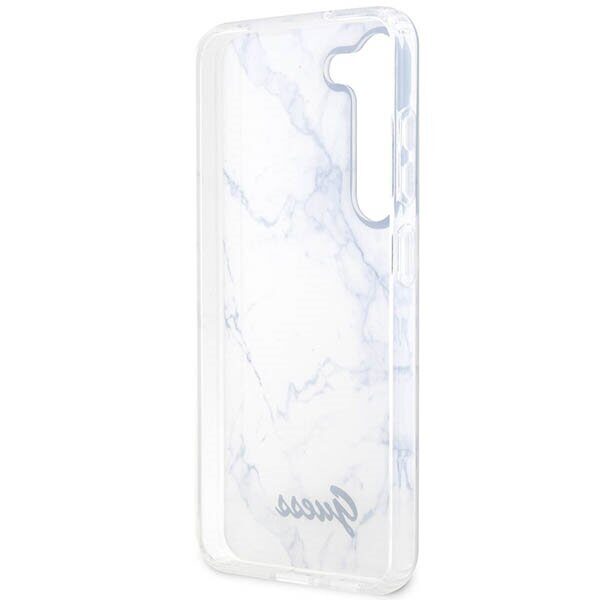 Guess GUHCS23SPCUMAH S23 S911 white/white hardcase Marble - imagine 7