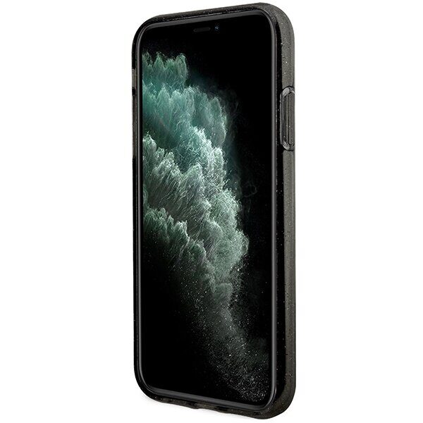 Karl Lagerfeld KLHCN61HNKCTGK iPhone 11 / Xr 6.1" black/black hardcase Gliter Karl&Choupette - imagine 5