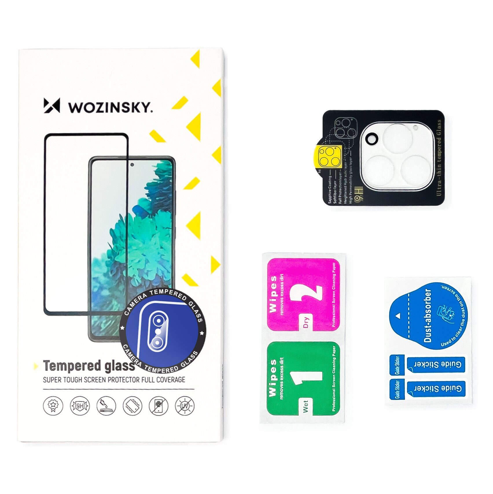 Wozinsky Full Camera Glass for Google Pixel 7 - imagine 3