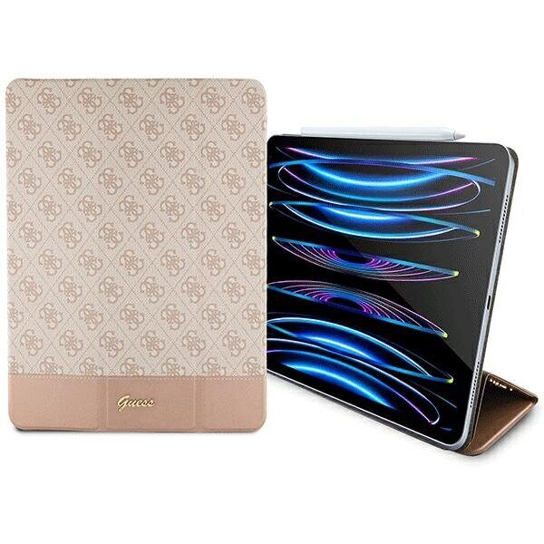 Guess 4G Stripe Allover case for iPad Pro 12.9" - pink - imagine 3