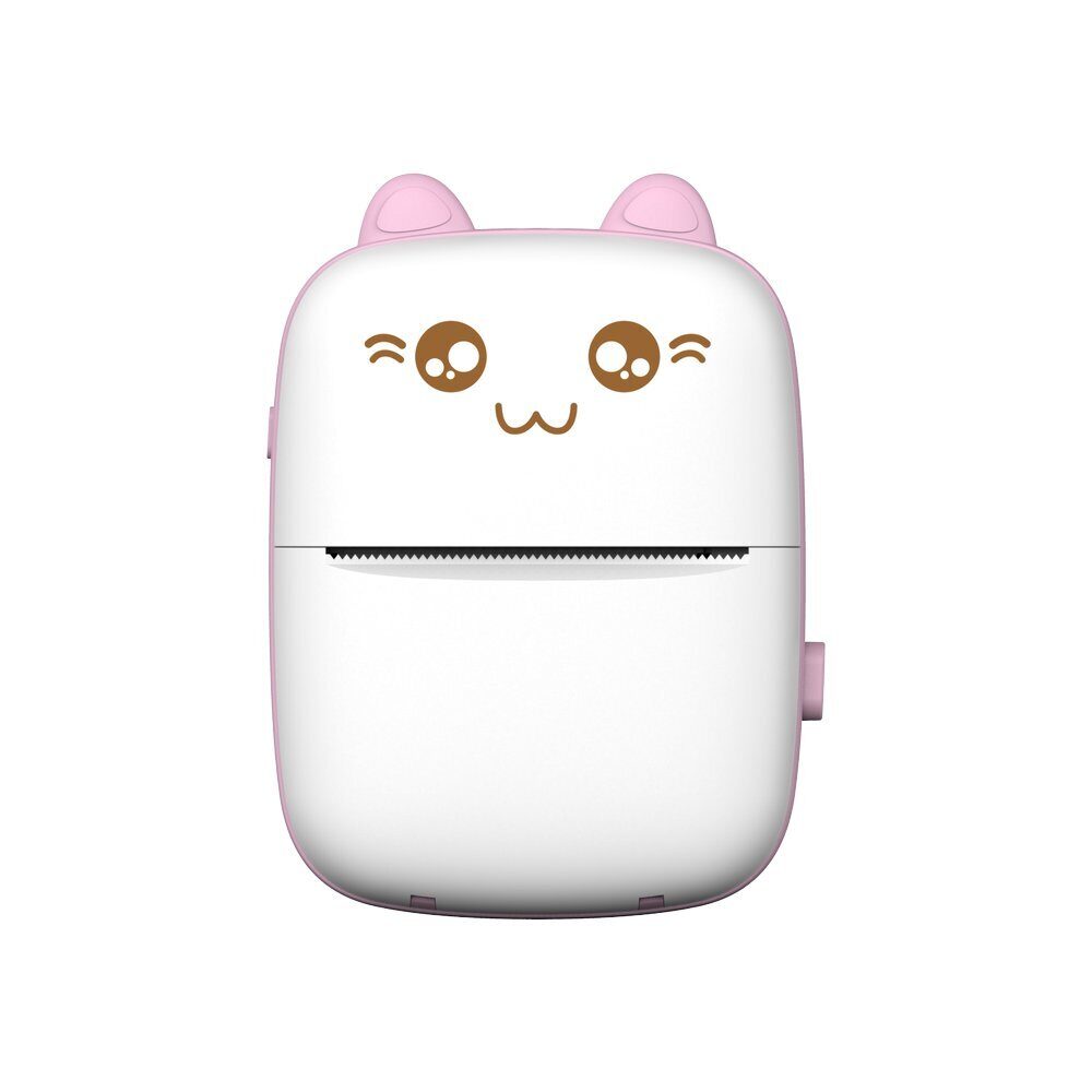 HURC9 Bluetooth Thermal Printer Mini Kitty with App - Pink - imagine 6