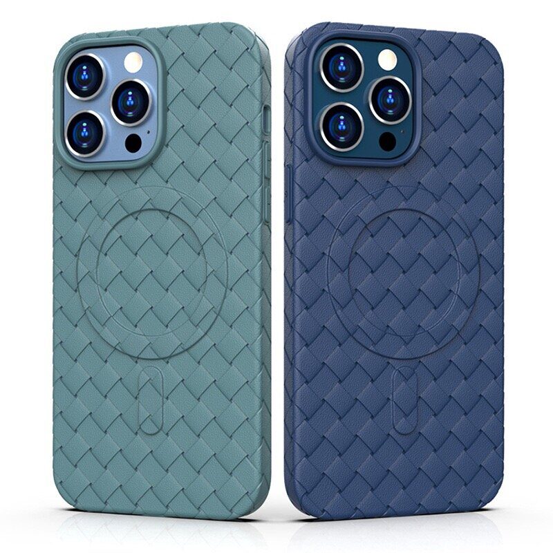 MagSafe Woven Case for iPhone 15 Pro - purple - imagine 4