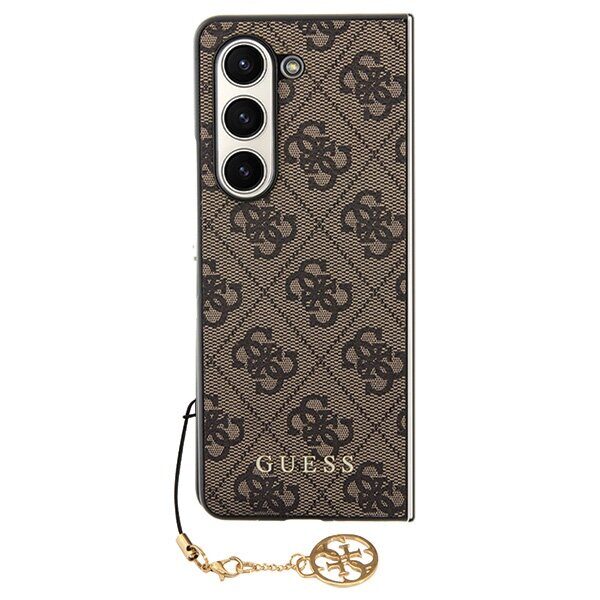 Guess GUHCZFD5GF4GBR F946 Z Fold5 brown/brown hardcase 4G Charms Collection - imagine 8