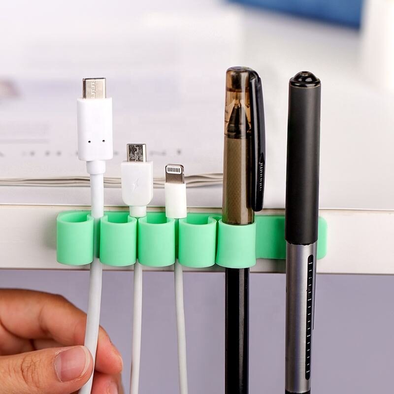 Silicone office organizer - mint - imagine 5