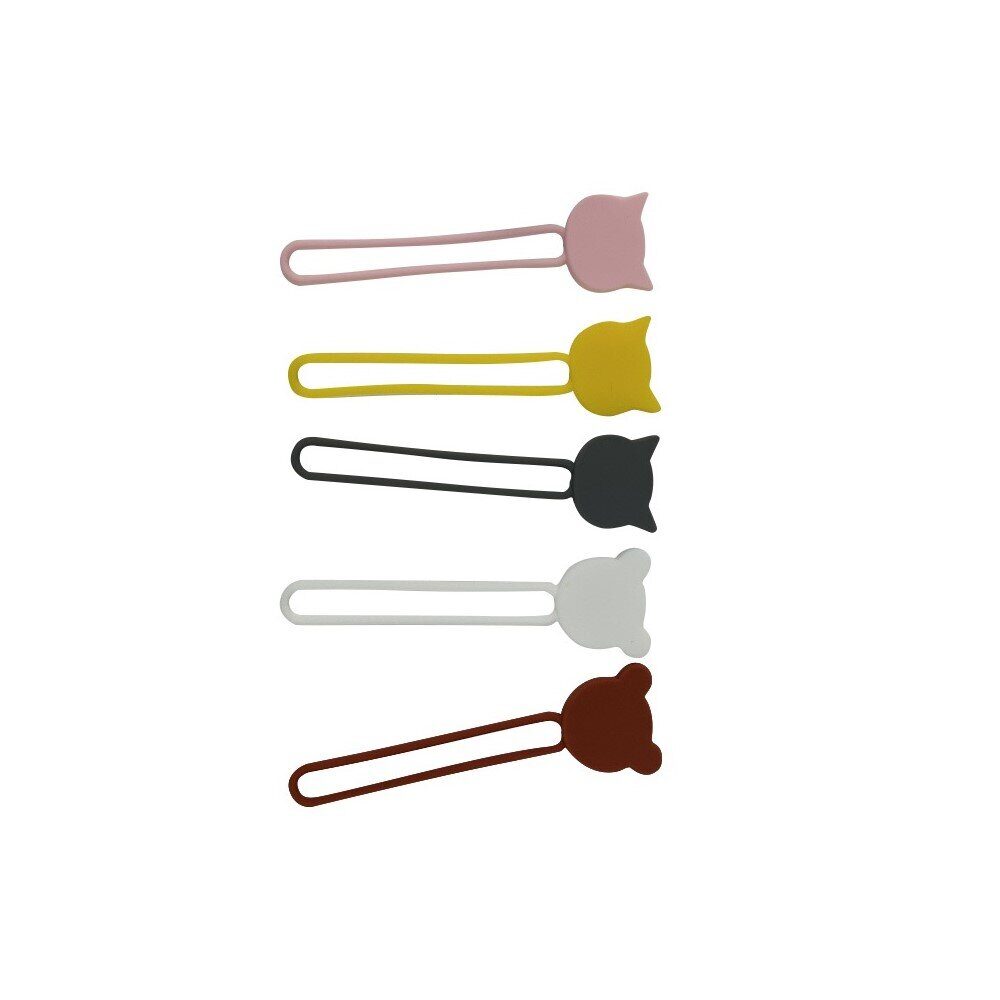 Silicone cable reel - yellow - imagine 10