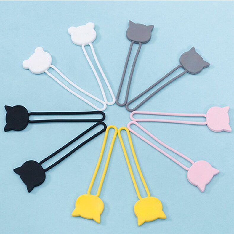 Silicone cable reel - black - imagine 2