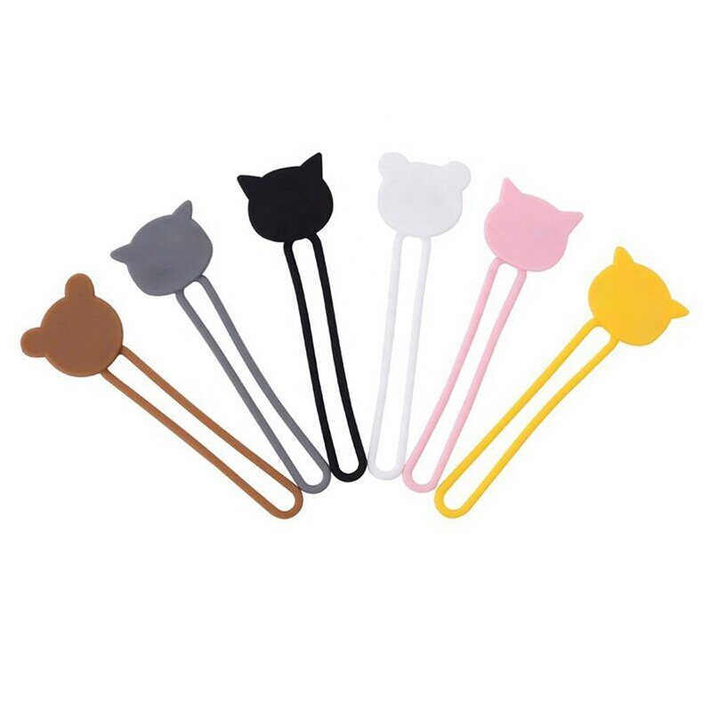 Silicone cable reel - black - imagine 10