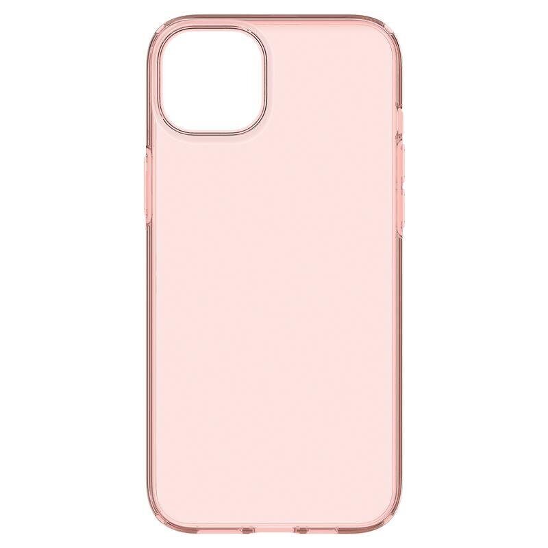 Spigen Crystal Flex iPhone 15 Plus Case - Pink/Transparent - imagine 3