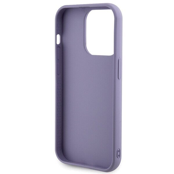 Guess Sequin Script Metal case for iPhone 15 Pro - purple - imagine 7