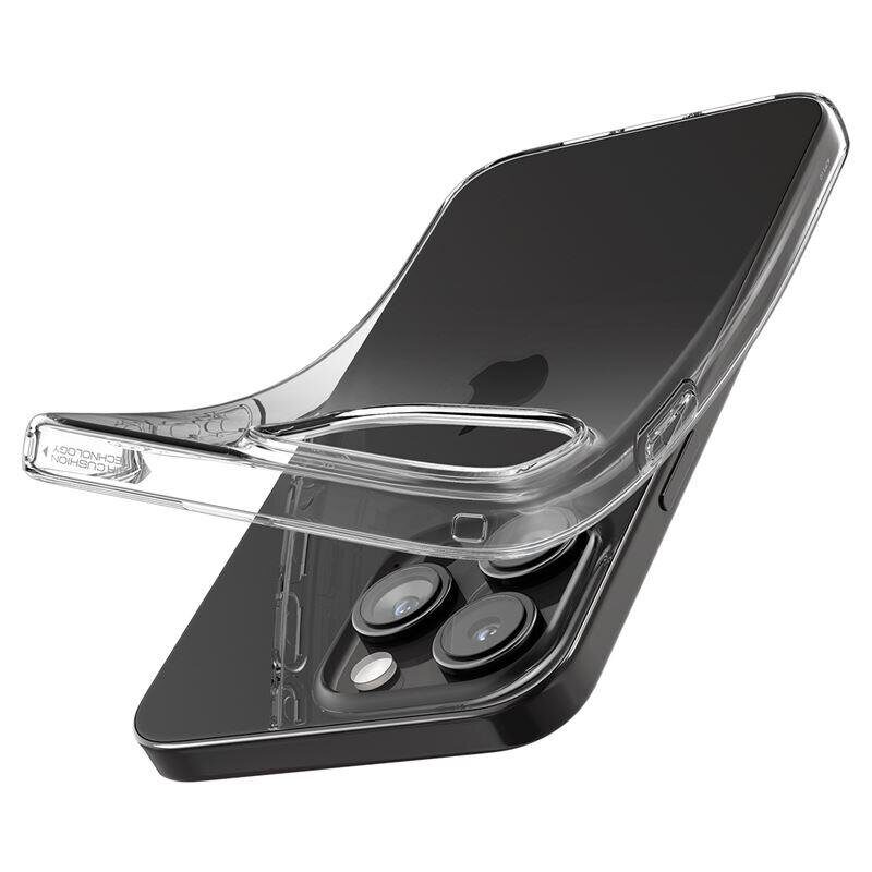Spigen Crystal Flex Case for iPhone 15 Pro Max - Clear - imagine 10