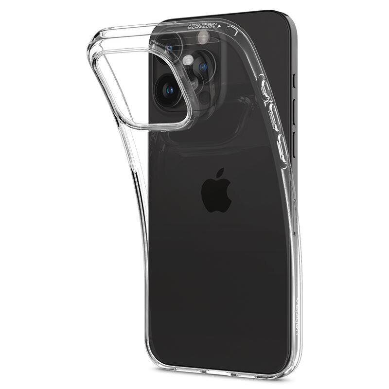 Spigen Crystal Flex Case for iPhone 15 Pro Max - Clear - imagine 8
