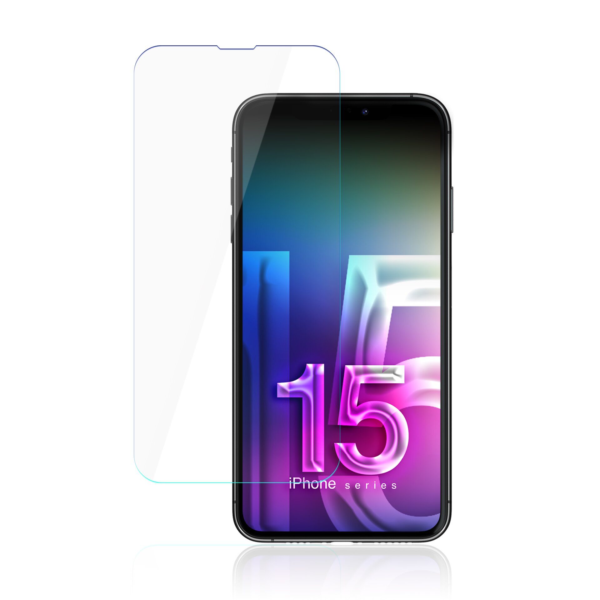 Apple iPhone 15 Plus - 3mk FlexibleGlass™ - imagine 9