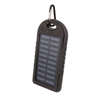 Setty solar power bank 5000 mAh SPBS-05 black