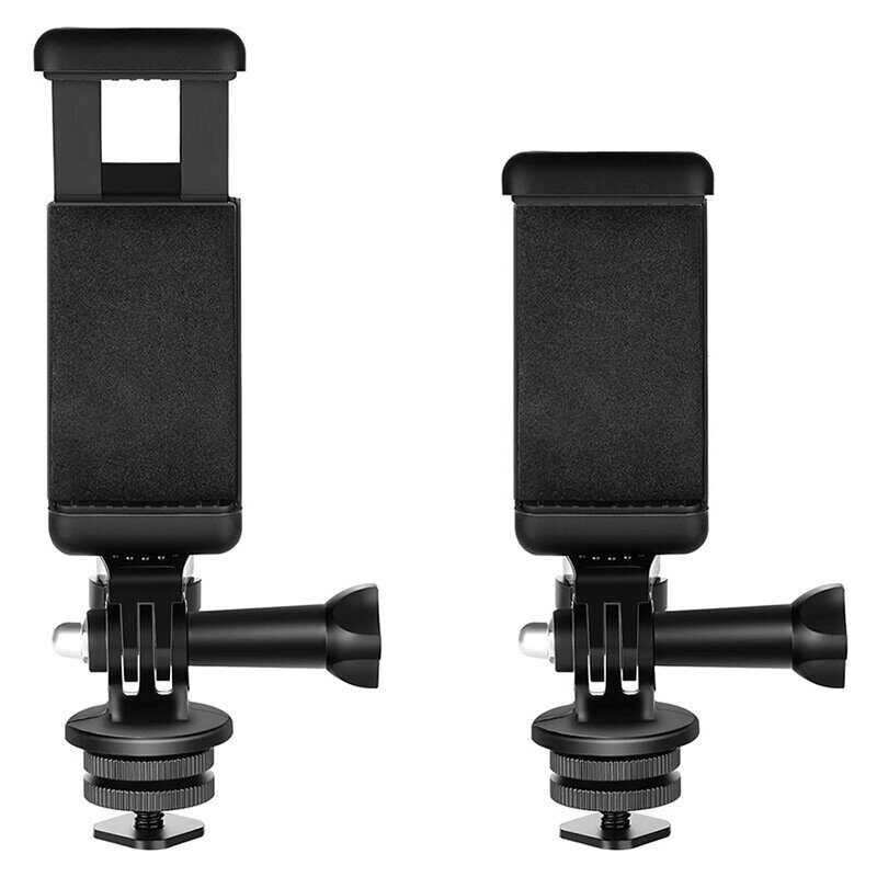 Phone/Sports Camera Holder with Adapter - Black - imagine 3