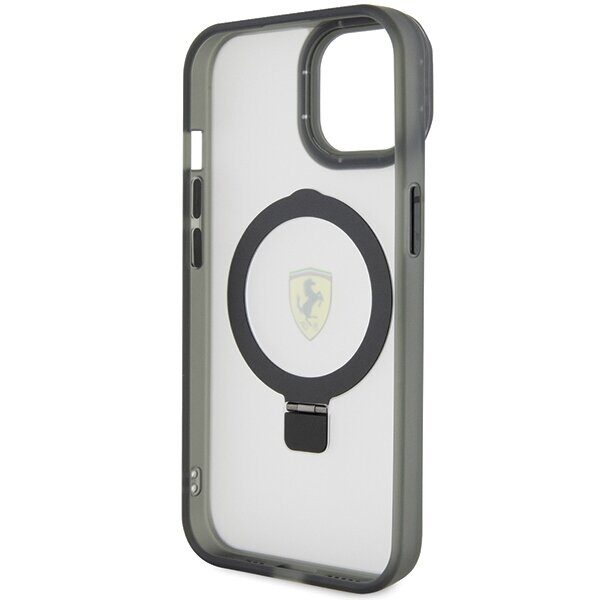 Ferrari FEHMP15SUSCAH iPhone 15 6.1" transparent hardcase Ring Stand 2023 Collection MagSafe - imagine 7