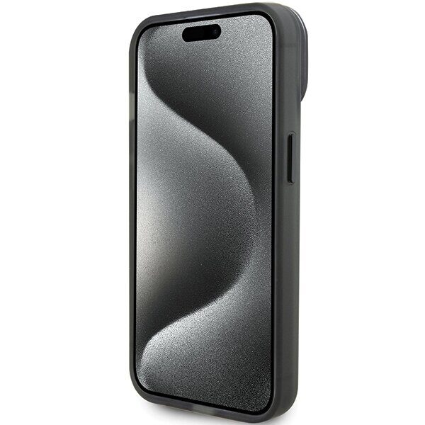 Ferrari FEHMP15SUSCAK iPhone 15 6.1" black/black hardcase Ring Stand 2023 Collection MagSafe - imagine 5