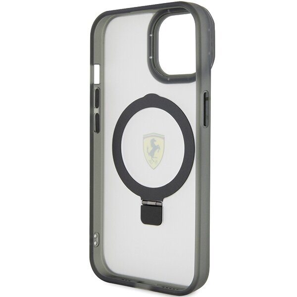 Ferrari FEHMP15SUSCAK iPhone 15 6.1" black/black hardcase Ring Stand 2023 Collection MagSafe - imagine 7