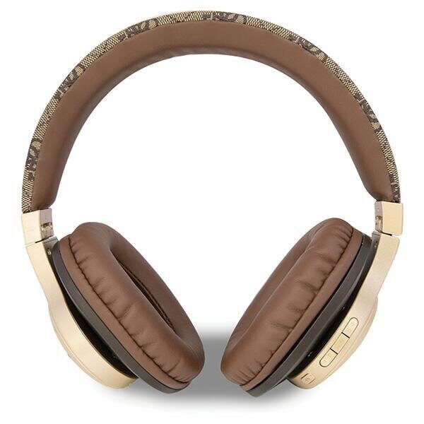 Guess Bluetooth on-ear headphones GUBH604GEMW brown/brown 4G Script - imagine 2