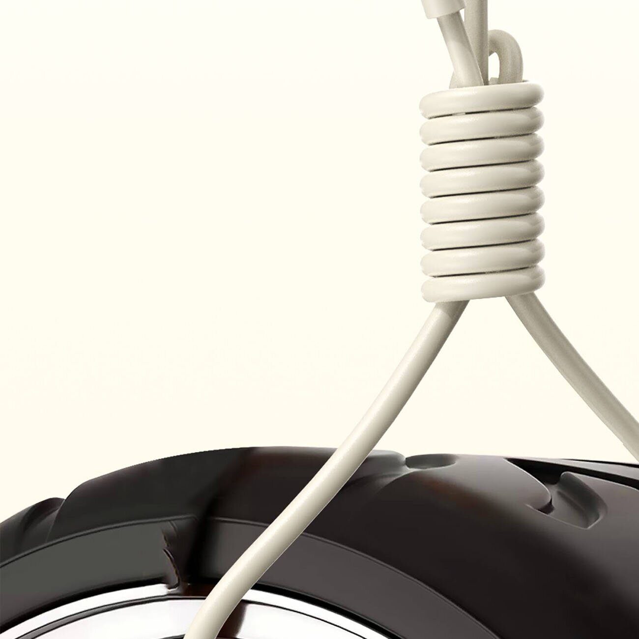 Dudao L7SL USB-A - Lightning 5A cable 1m - beige - imagine 3