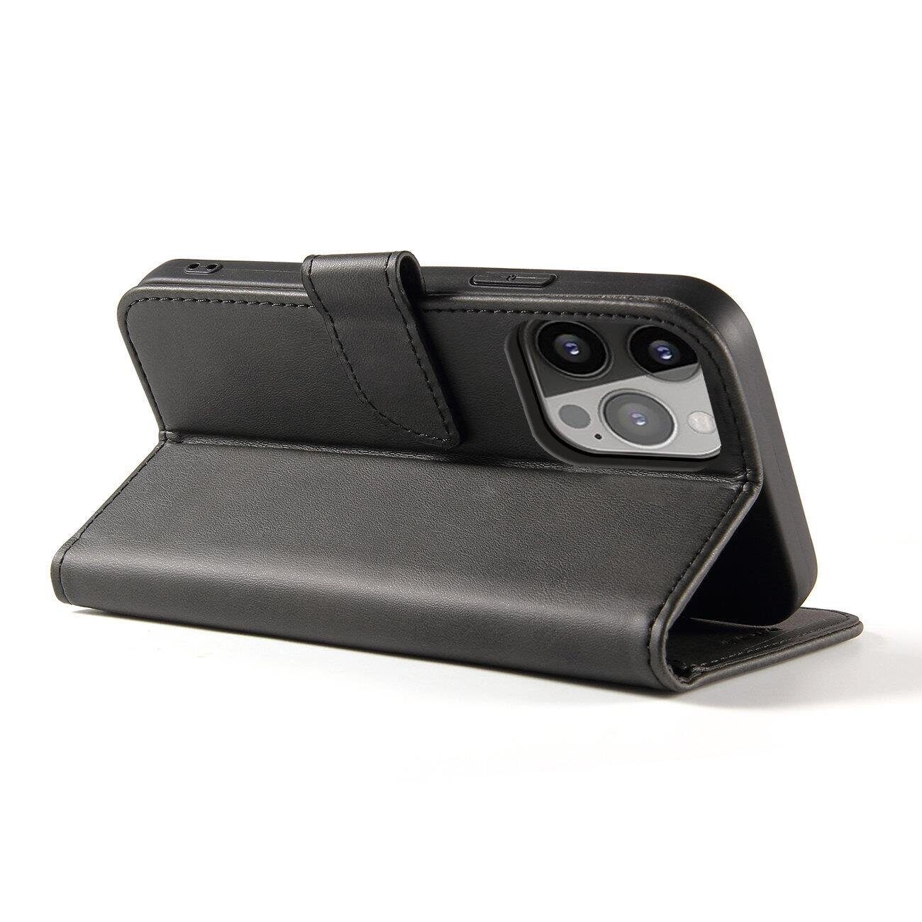 Magnet Case for Huawei Nova 12 with flap and wallet - black - imagine 2