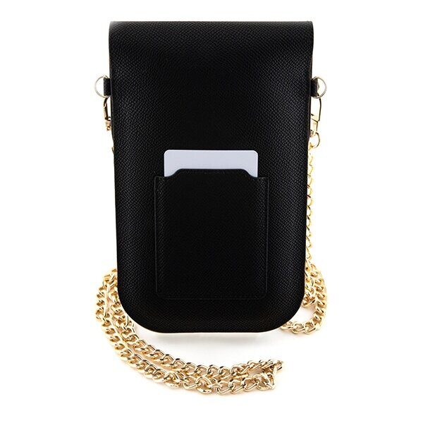Hello Kitty Leather Metal Logo Chain bag - black - imagine 2