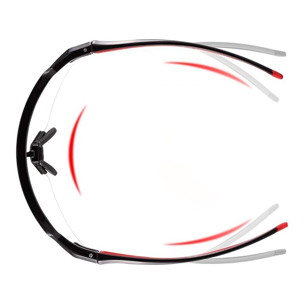 Rockbros 10173 Photochromic UV400 Cycling Glasses - Black and Red - imagine 2
