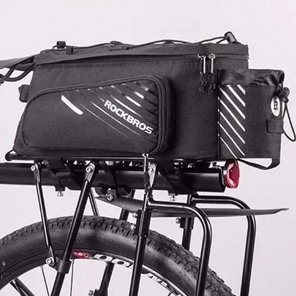 Rockbros A9-BK bike rack bag - black - imagine 3